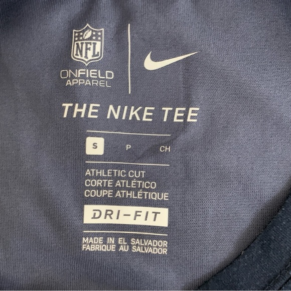 Seattle Seahawks Long Sleeve Dri-Fit Nike T-Shirt Size S - Picture 4 of 8